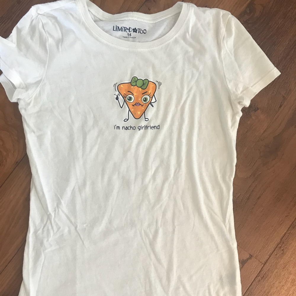 Limited Too Off-White T-Shirt